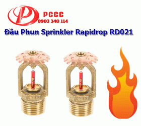 Đầu Phun Chữa Cháy Sprinkler Rapidrop Anh RD021 Phản Ứng Nhanh
