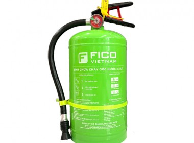 Bình chữa cháy gốc nước 3,5L Fico - Nạp bình chữa cháy 