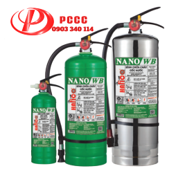 Bình chữa cháy gốc nước NANO/WB 3L HAFICO | LH 0903340114