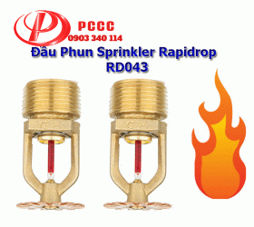 Đầu Phun Chữa Cháy Sprinkler Rapidrop Anh RD043