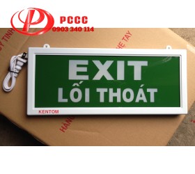  Đèn exit 1 mặt KT110 Kentom | LH 0903340114