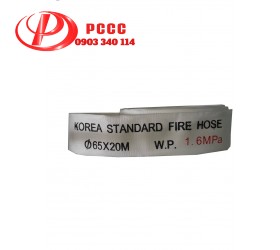 Vòi Chữa Cháy 1 Lớp KOREA STANDARD D65
