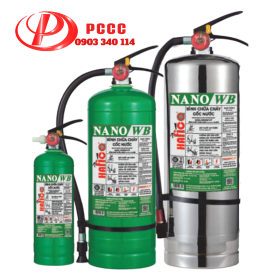 Bình chữa cháy gốc nước NANO/WB 3L HAFICO | LH 0903340114