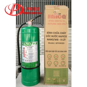 Bình chữa cháy gốc nước NANO/WB 9L HAFICO | LH 0903340114