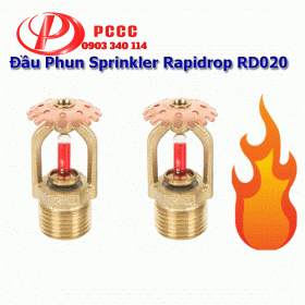 Đầu Phun Chữa Cháy Sprinkler Rapidrop Anh RD020