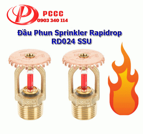 Đầu Phun Chữa Cháy Sprinkler Rapidrop Anh RD024 SSU