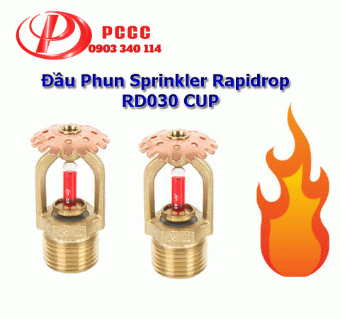 Đầu Phun Chữa Cháy Sprinkler Rapidrop Anh RD030 CUP